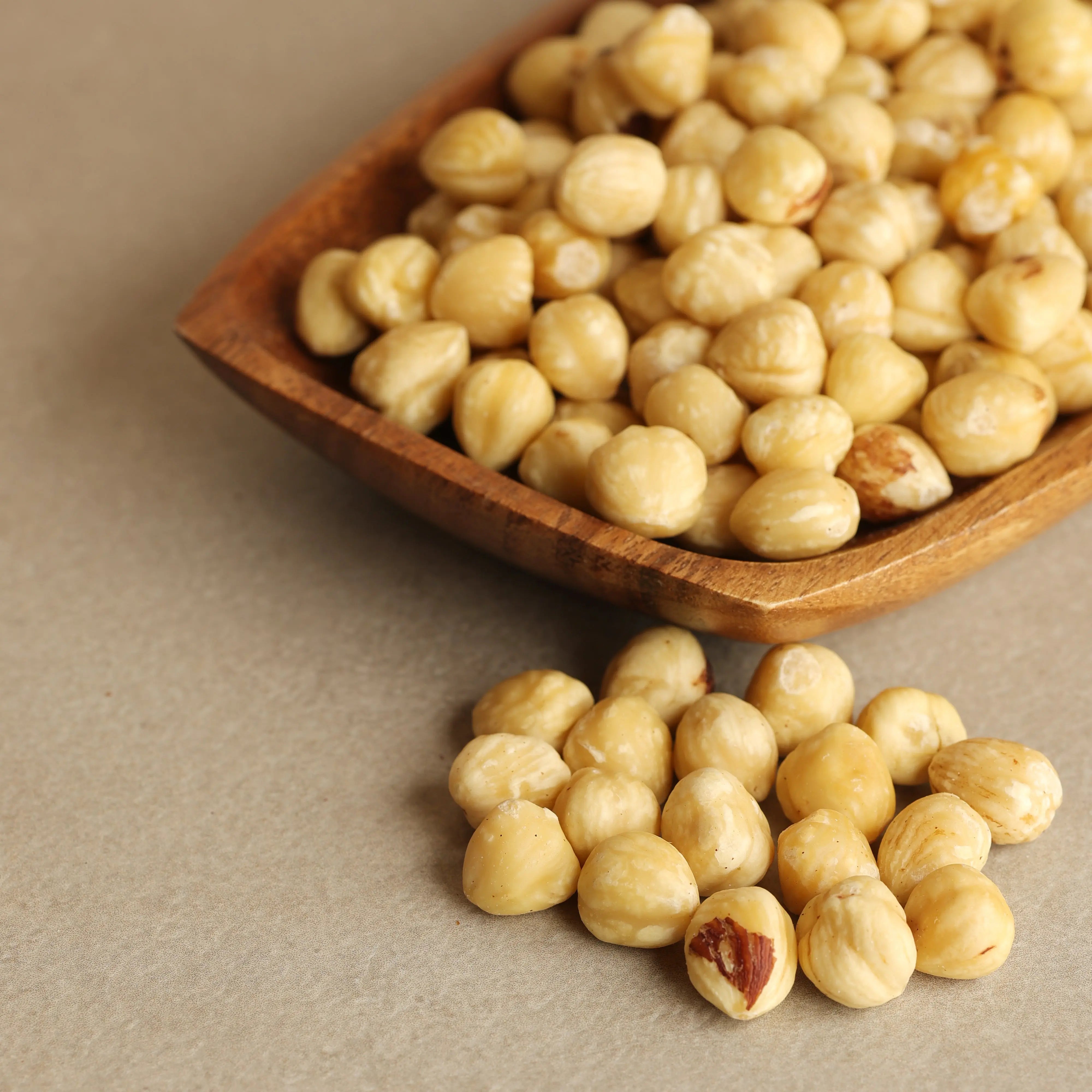 Hazelnut Filbert Blanched Raw Noix Noix Noix Noix