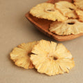 Dried pineapple slices with a naturally sweet tropical flavor